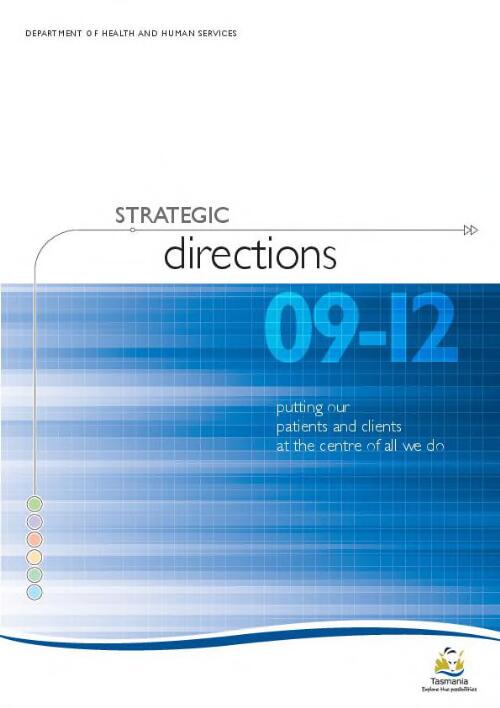 Strategic directions [electronic resource] / Department of Health and Human Services