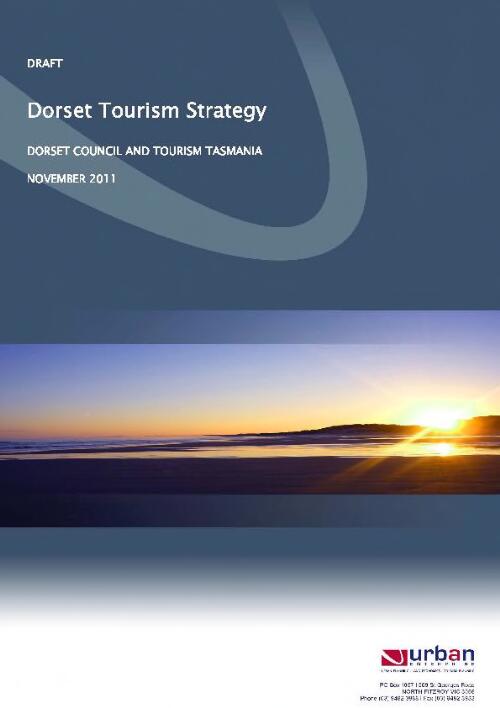 Dorset tourism strategy [electronic resource] / authors : Todd Denham, Mike Ruzzene
