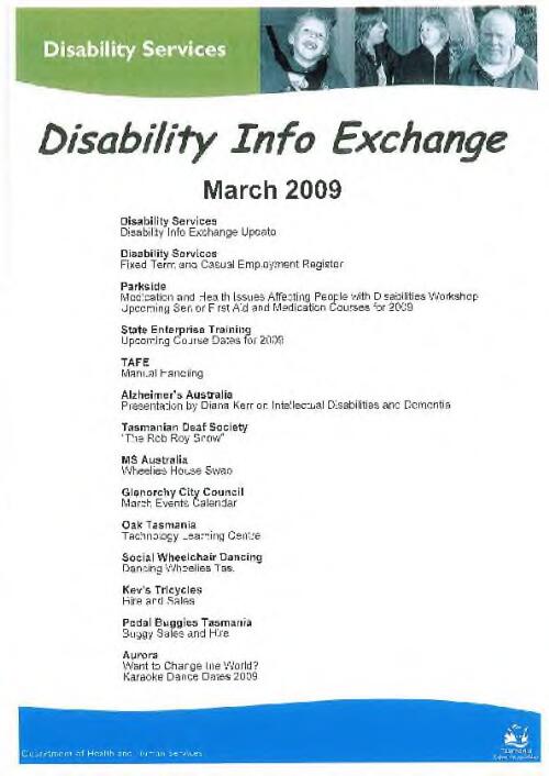 Disability info exchange / Disability Services
