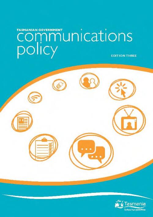 Tasmanian Government communications policy