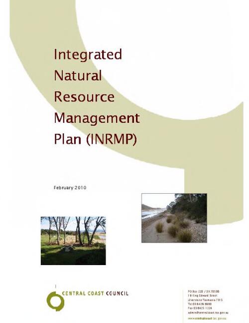 Integrated Natural Resource Management Plan (INRMP) / Central Coast Council