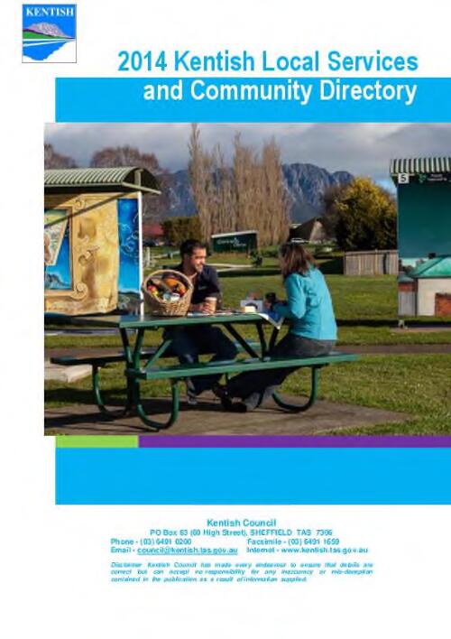 Kentish local services and community directory / Kentish  Council