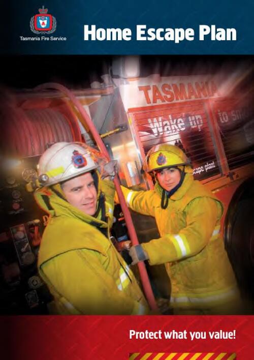 Home escape plan / Tasmania Fire Service