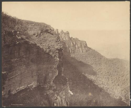 The Three Sisters, Blue Mountains, Katoomba, New South Wales approximately 1890
