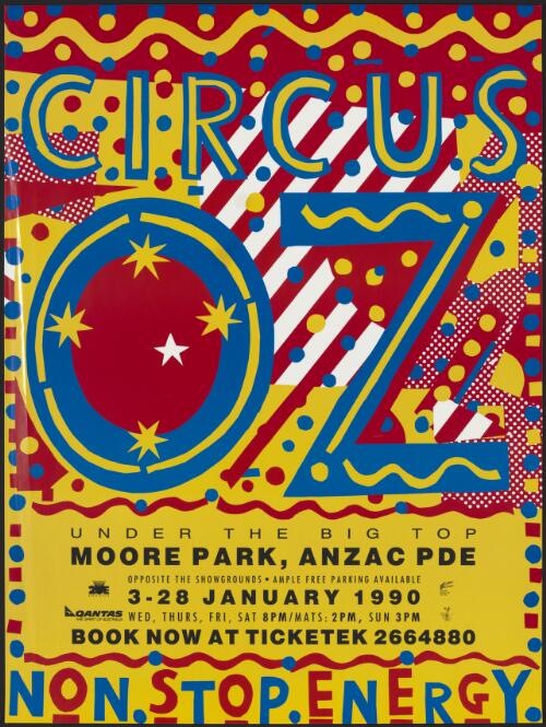 Circus Oz : under the big top / [by Martin Sharp]