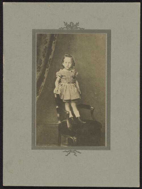 W.M. Hughes in London aged 4?, 1866 [picture]