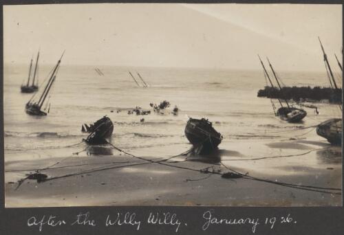 After the Willy Willy, January 1926 [picture] / photos by R. A. Bourne