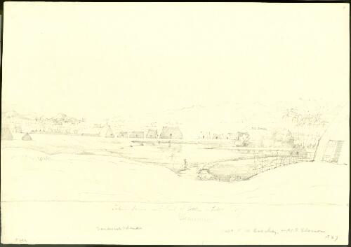 Taken from the north part of Honoruru [i.e. Honolulu], Feb[uar]y, 1827, Sandwich Islands [picture] / Capt. F.W. Beechey