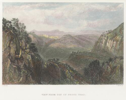 View from the top of Grose Head [picture] / S. Prout; T. Heawood