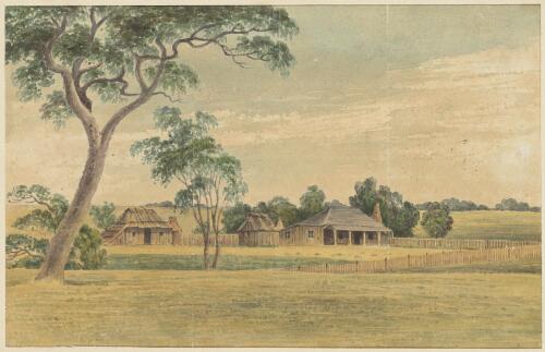 Second hut, Challicum, Victoria, 1843 [picture] / [Duncan Cooper]