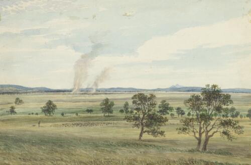 Panorama of Challicum, Victoria, ca. 1850, 8 [picture] / [Duncan Cooper]
