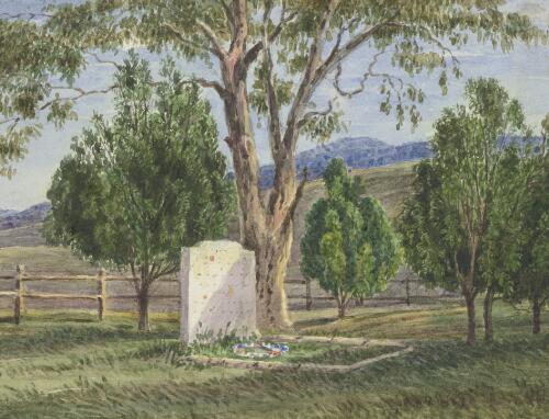 The first grave at Challicum, Victoria, 1847 [picture] / [Duncan Cooper]