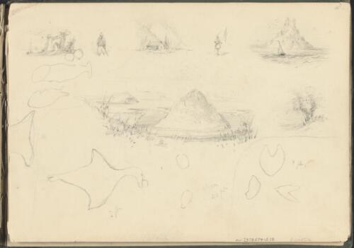 Study of land and seascapes, ca. 1844 [picture] / George French Angas