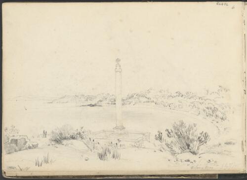 Monument to La Perouse, Botany Bay, July 27, 1845 [picture] / George French Angas