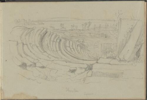 Theatre, Syracuse, Italy, ca. 1840 [picture] / George French Angas
