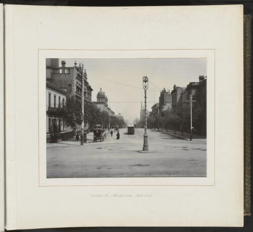 Collins Street east end, Melbourne, ca. 1900 [picture] / Nicholas Caire