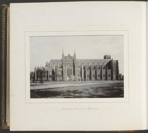St. Patrick's Cathedral, Melbourne, ca. 1900 [picture] / Nicholas Caire