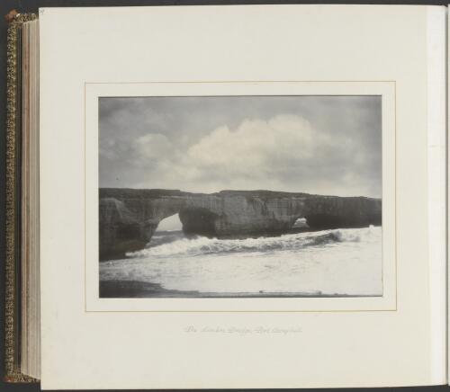 The London Bridge, Port Campbell, Victoria, ca. 1900 [picture] / Nicholas Caire