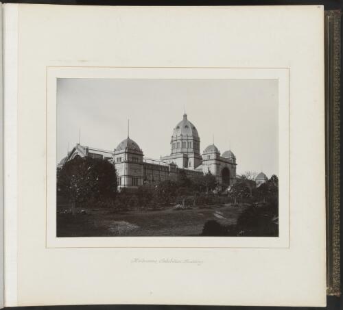 Melbourne Exhibition Building, Victoria, ca. 1900 [picture] / Nicholas Caire