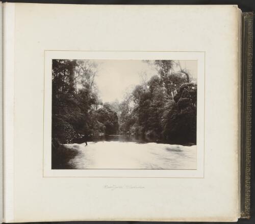River Yarra, Warburton, Victoria, ca. 1900, 1 [picture] / Nicholas Caire