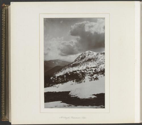 Mount Smythe, Victorian Alps, ca. 1900, 1 [picture] / Nicholas Caire