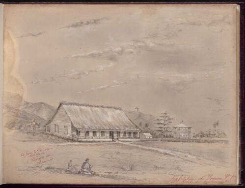 Original drawings Taiti [i.e. Tahiti], Marquises, Morea, Valparaiso, 1845-47 [picture] / C. Antiq