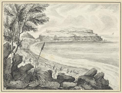 South headland of Broken Bay, New South Wales [picture] / [William Romaine Govett]