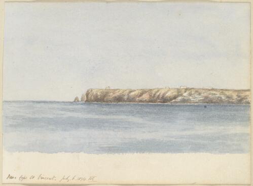 Near Cape St. Vincent, July 6, 1874 [picture] / W.E