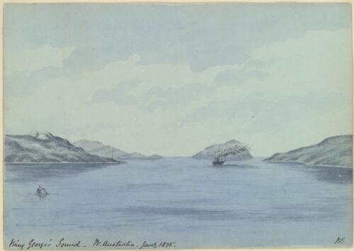 King George's Sound, W. Australia, January 1875 [picture] / W.E