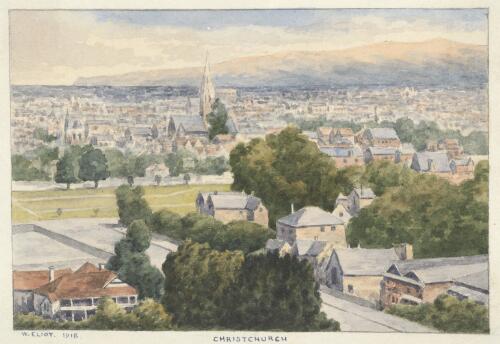 Christchurch, 1918 [picture] / W. Eliot