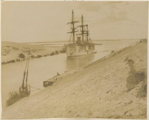 Lake Timsah, Suez Canal,1894 [picture]