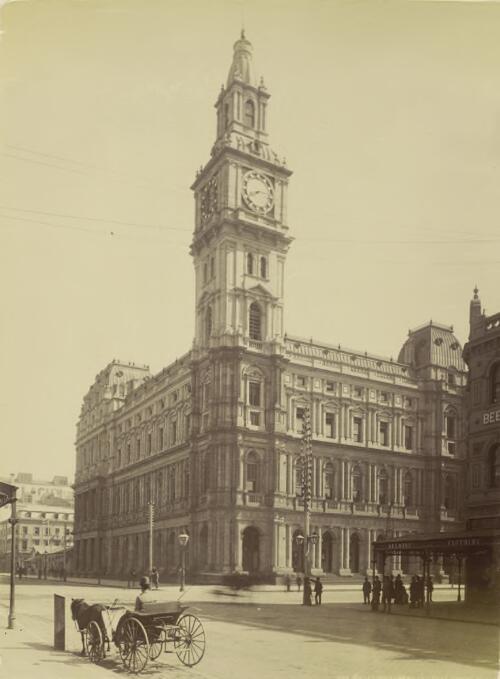 Melbourne General Post Office [picture] / J.W. Lindt