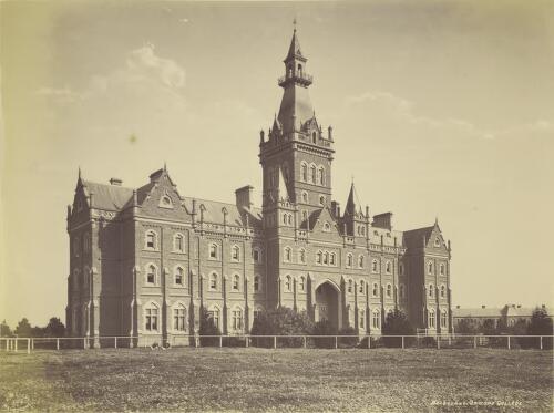 Ormond College, Melbourne [picture] / J.W. Lindt