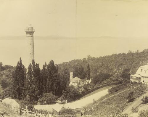 Shot Tower, Brown's River Road looking south-east, Tasmania [picture] / J.W. Beattie