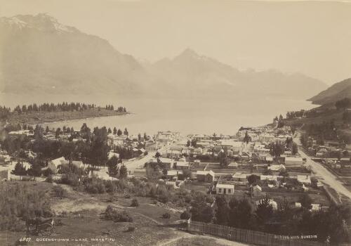 Queenstown, Lake Wakatipu, New Zealand, 1894 [picture]/ Burton Bros