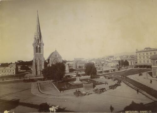 Cathedral Square, Christchurch, New Zealand, 1894 [picture]