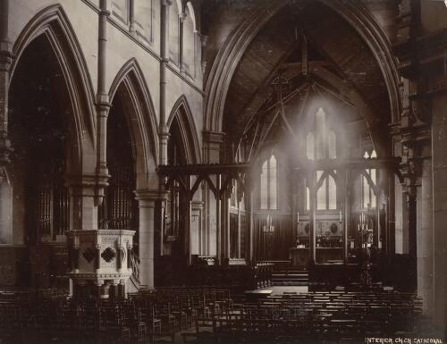 Interior, Christchurch Cathedral, New Zealand, 1894 [picture]