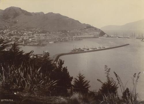 Port Lyttelton, New Zealand, Feb. 6th, 1895 [picture]/ Francis Boileau
