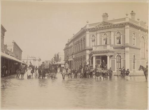 City of Blenheim in flood, Marlborough Region, New Zealand [picture]
