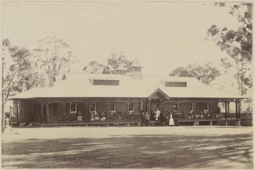 Newington lunatic asylum, [New South Wales] [picture] / F. Boileau