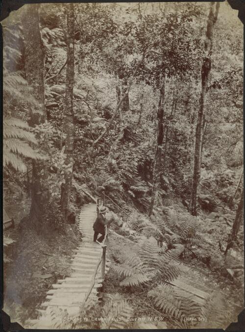 Photographs of the memorials to Blaxland, Wentworth and Lawson, the Blue Mountains and the Jenolan Caves [picture] / [Charles H. Kerry]