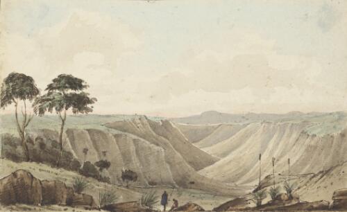 Valley on the new line of road from Illawarra to Sydney [picture] / Robert Marsh Westmacott