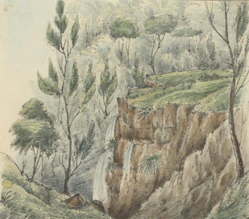 Waterfall at Curramore [picture] / Robert Marsh Westmacott