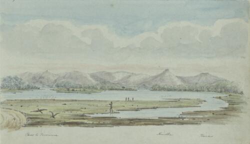 Entrance to Illawarra Lake from the sea [picture] / Robert Marsh Westmacott