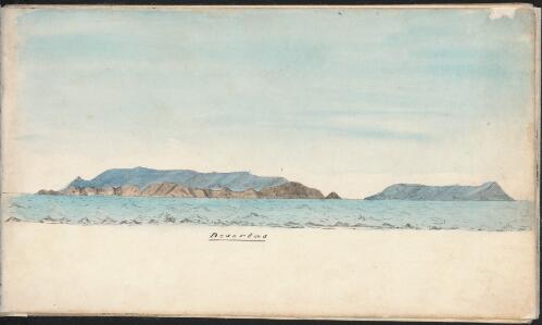 Watercolours of a voyage around South America to the Society Islands and Hawaii, ca.1850 [picture]