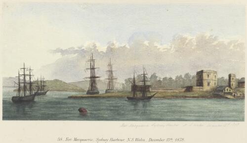 Fort Macquarie, Sydney Harbour, N.S. Wales [picture] / [T.G. Glover]