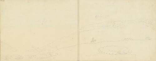 Preliminary outline of a view over Newcastle, New South Wales, ca. 1820 [picture] / Edward Close