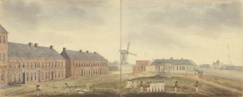Sydney Barracks, New South Wales, 1817 [picture] / Edward Close