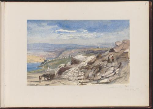 Sydney from Piermont [i.e. Pyrmont] quarries, Thurs. 19 August, 1868 [picture] / S.L
