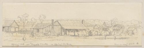 Spring Hill, Mr. Dugald Smith's, nr. Apsley, Victoria, Thurs. 7 May 1868 [picture] / S.L
